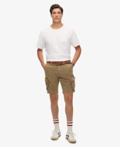 superdry Core Cargo Shorts – krótkie spodenki cargo z twillu, relaxed