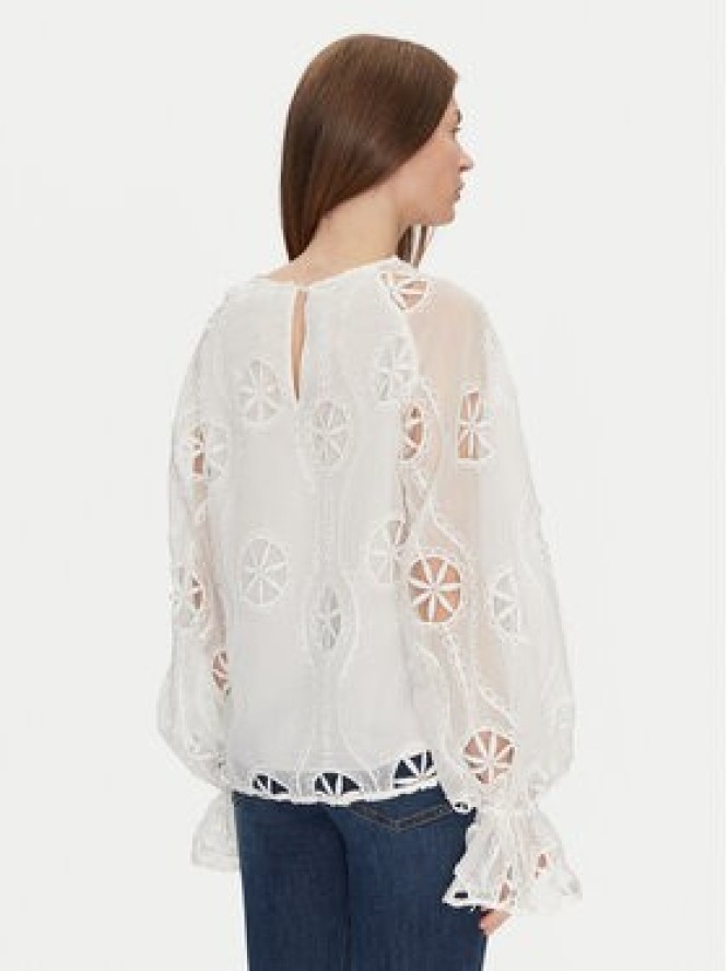 Bardot Bluzka 59731TB Biały Regular Fit