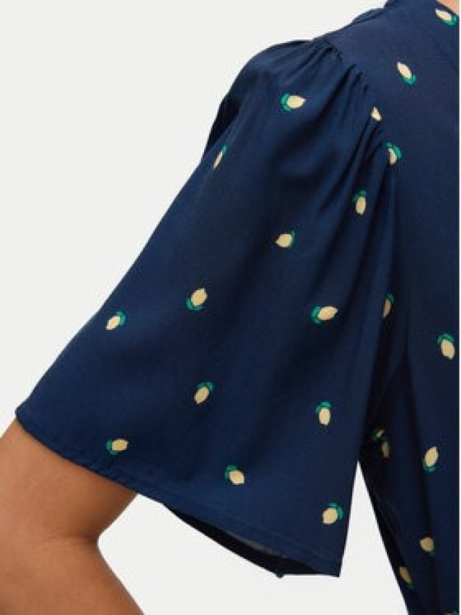Vero Moda Sukienka letnia Alba 10292845 Granatowy Regular Fit
