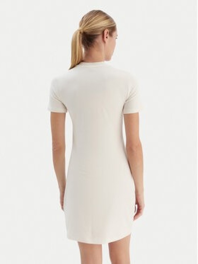 Guess Sukienka codzienna V4YK02 KCDH1 Écru Regular Fit