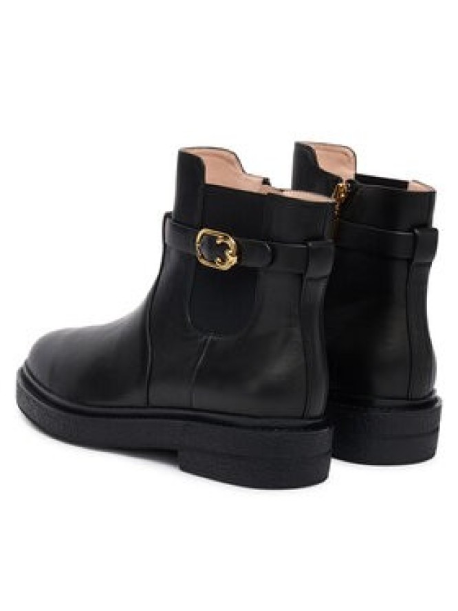 Coccinelle Botki E4 T7A 42 01 01 001 Czarny