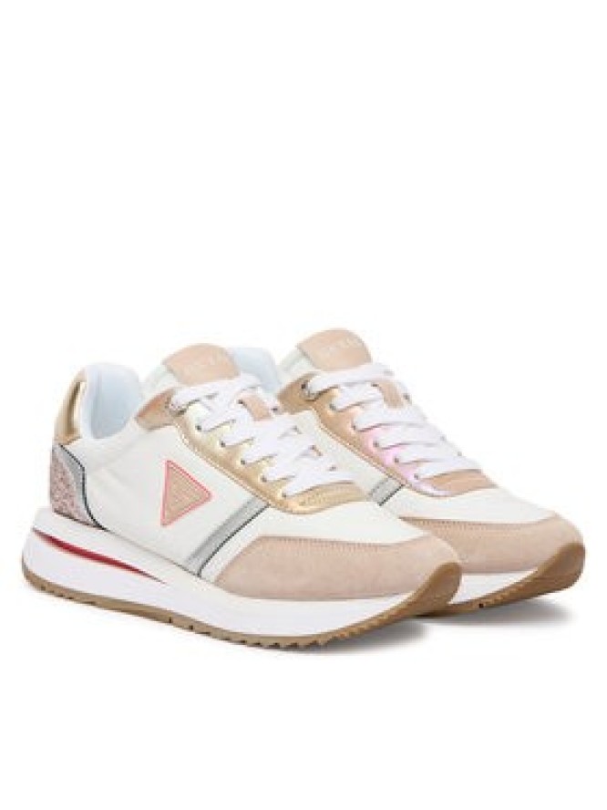 Guess Sneakersy FLPEAG FAB12 Écru