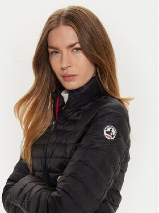 Jott Kurtka puchowa Cha P000WDOW02 Czarny Slim Fit