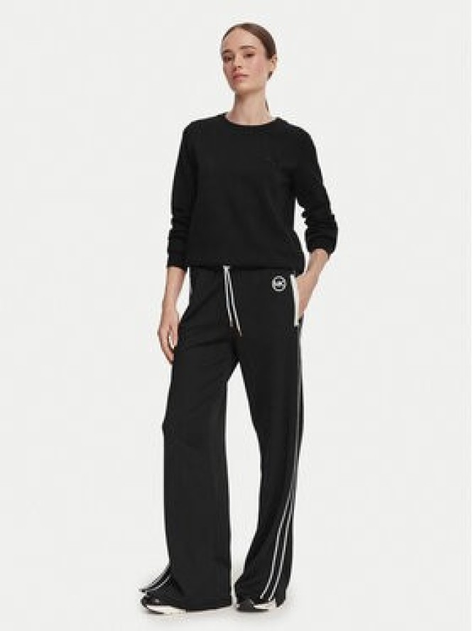 MICHAEL Michael Kors Spodnie dresowe MR630Y0K8N Czarny Regular Fit