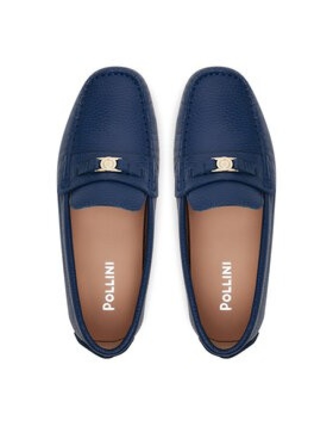 Pollini Mokasyny SA10151G1MTD0751 Granatowy