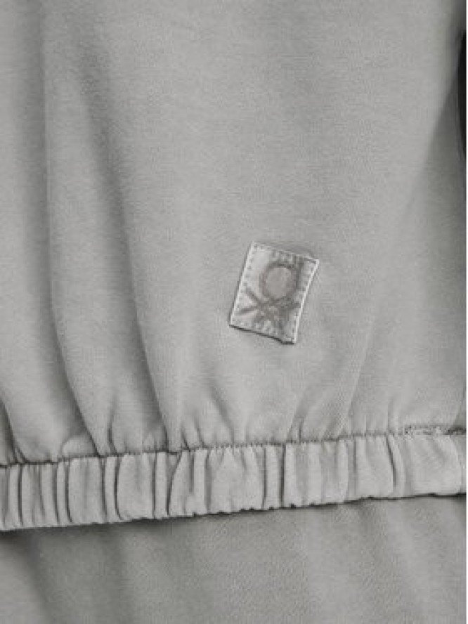 United Colors Of Benetton Bluza 39BLD109O Szary Regular Fit