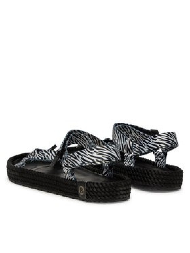 Bohonomad Sandały Miami Elastic MIA.20-ZEB Biały