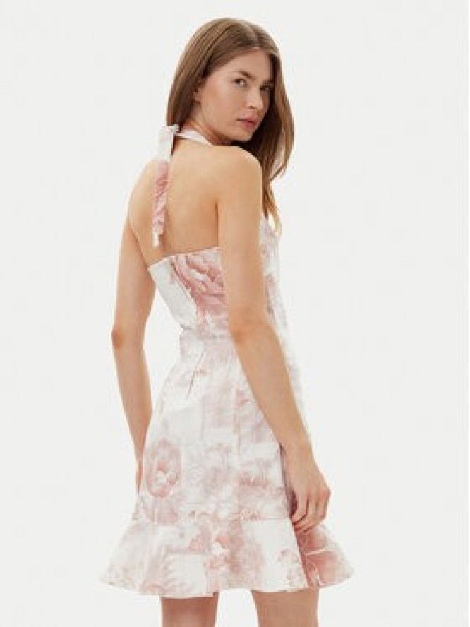 Guess Sukienka letnia W5GK40D5NC1 Biały Slim Fit