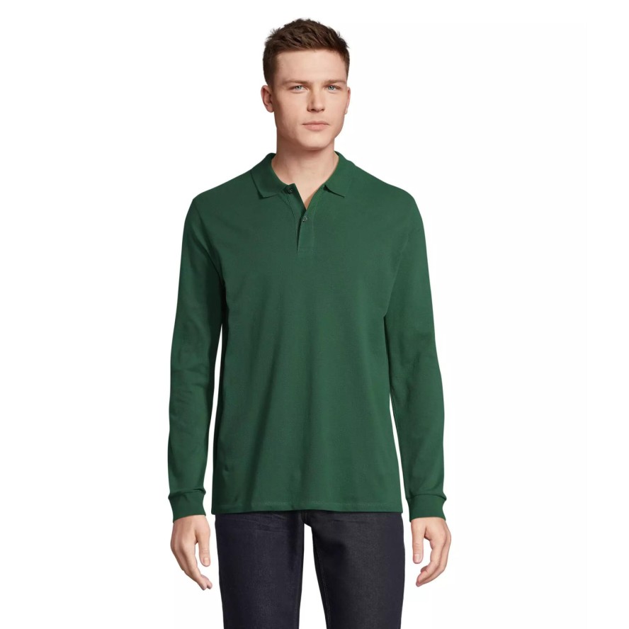 Koszulka polo z długim rękawem Sol's Planet