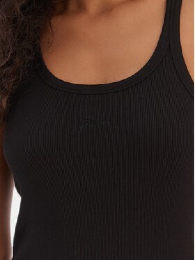 BOSS Top Epetite 50554664 Czarny Regular Fit