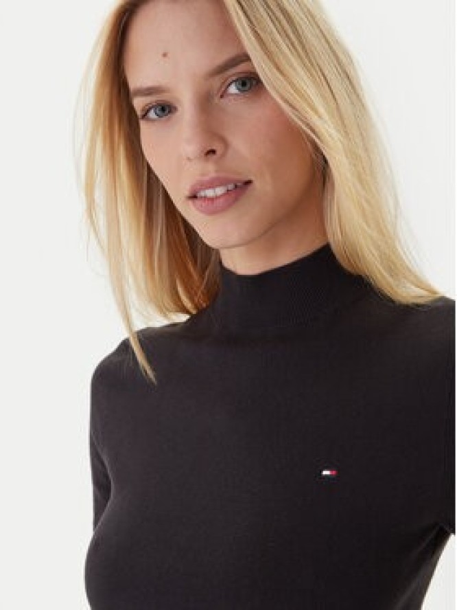 Tommy Hilfiger Sweter WW0WW47462 Czarny Regular Fit