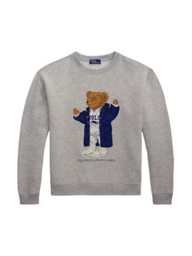 Polo Ralph Lauren Bluza 211972794001 Szary Relaxed Fit