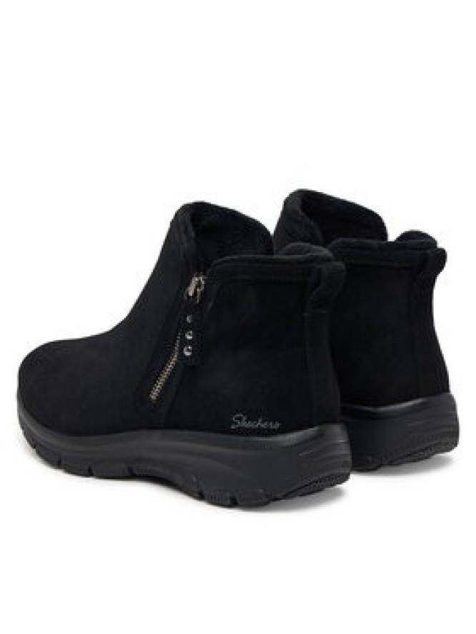Skechers Botki Easy Going - Urban Zip 168188/BBK Czarny