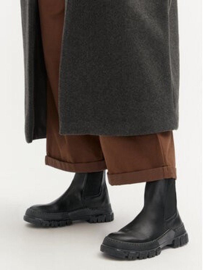 Weekend Max Mara Sztyblety Ellisse 2425796035600 Czarny