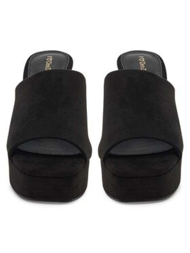 DeeZee Klapki F7979-1 Czarny