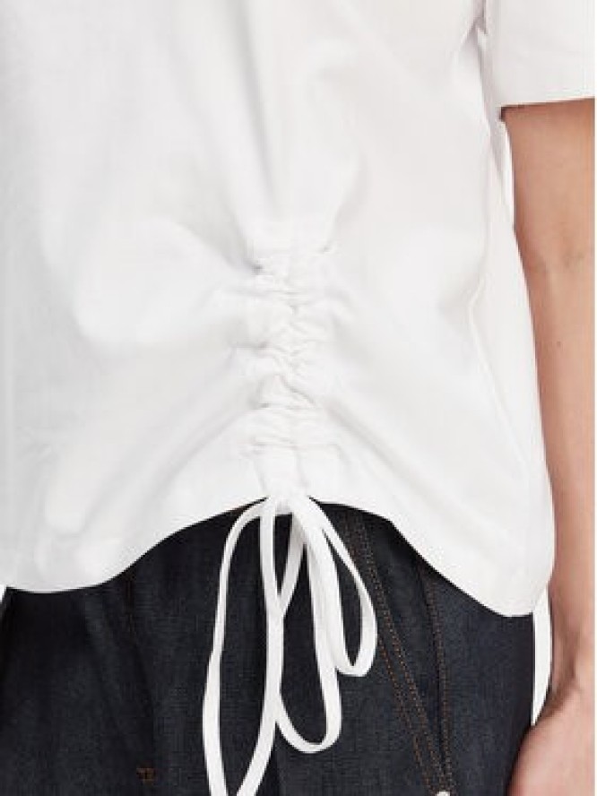 French Connection T-Shirt 76QZA Biały Relaxed Fit