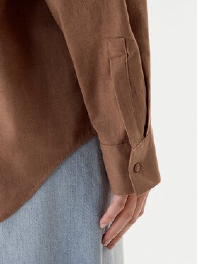 Calvin Klein Jeans Koszula LV044E195G Brązowy Regular Fit