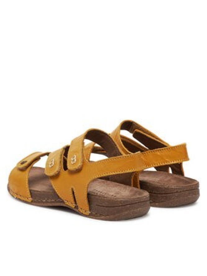 Rieker Sandały 61402-69 Żółty