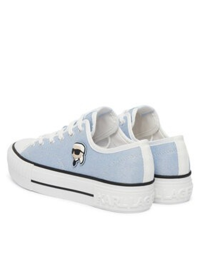 KARL LAGERFELD Trampki Kampus Max NFT KL60424G Niebieski