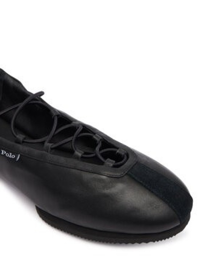 Polo Ralph Lauren Baleriny Blrna Lce Up 804P08221001 Czarny