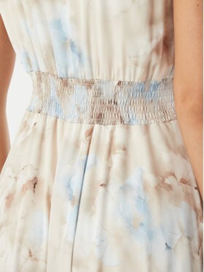 Rinascimento Sukienka wieczorowa CFC0128025003 Beżowy jasny Regular Fit