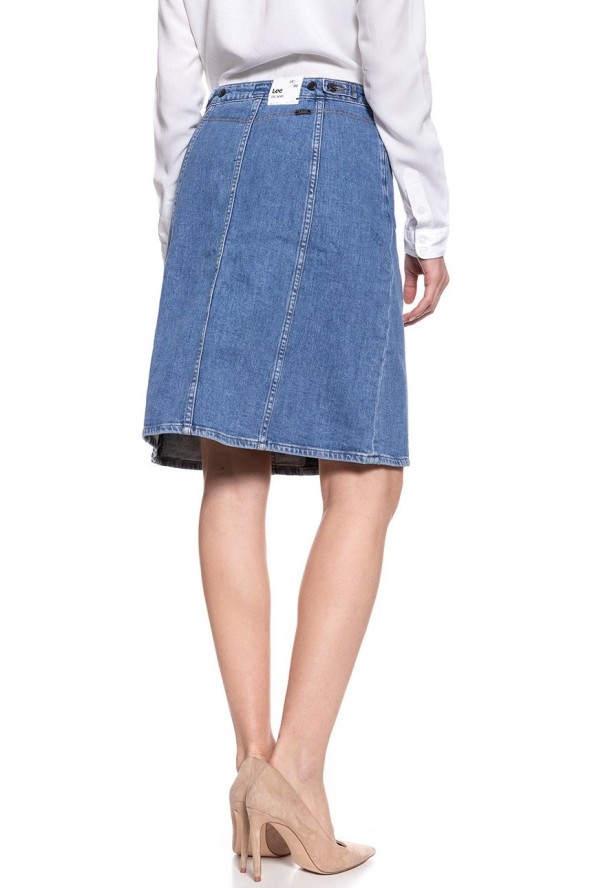SPÓDNICA JEANSOWA LEE 70S SKIRT WILLIAMSBURG L38LAPZN