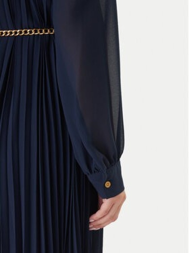 MICHAEL Michael Kors Sukienka koszulowa MF5838A7R3 Granatowy Regular Fit