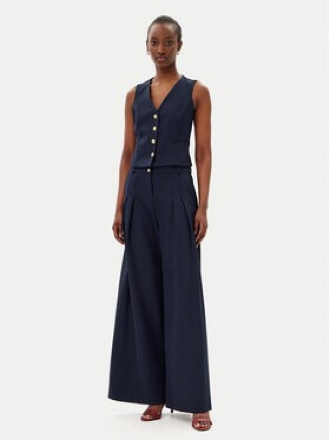 Maryley Kamizelka 25EB128/43BL Granatowy Regular Fit