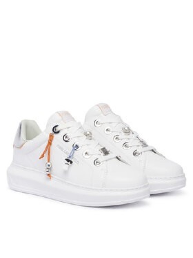 KARL LAGERFELD Sneakersy KL62516T Biały