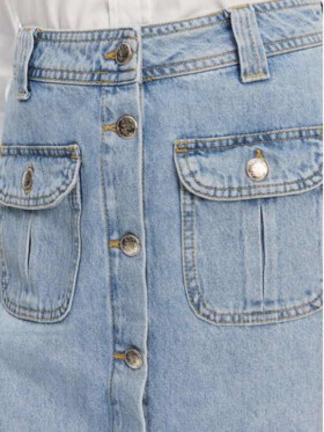 JOOP! Jeans Spódnica jeansowa Rosa 30046659 Niebieski Regular Fit