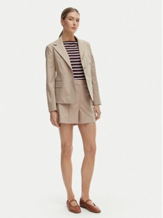 Tommy Hilfiger Marynarka WW0WW47179 Beżowy Slim Fit