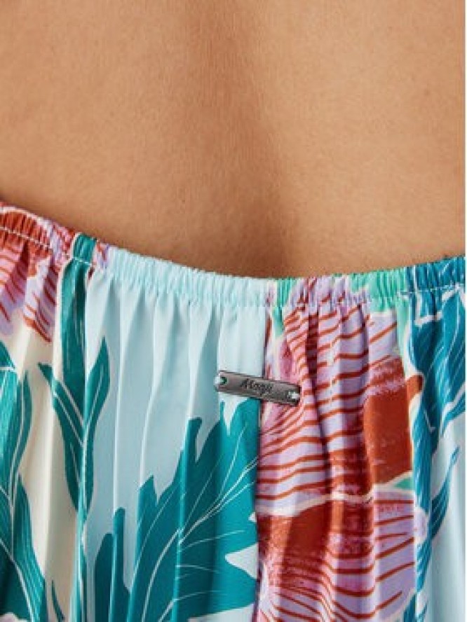 Maaji Sukienka letnia Japanese Eden Parrot PT2575CLD001 Kolorowy Regular Fit