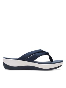 Clarks Japonki "Arla Kaylie" w kolorze granatowym na koturnie rozmiar: 39