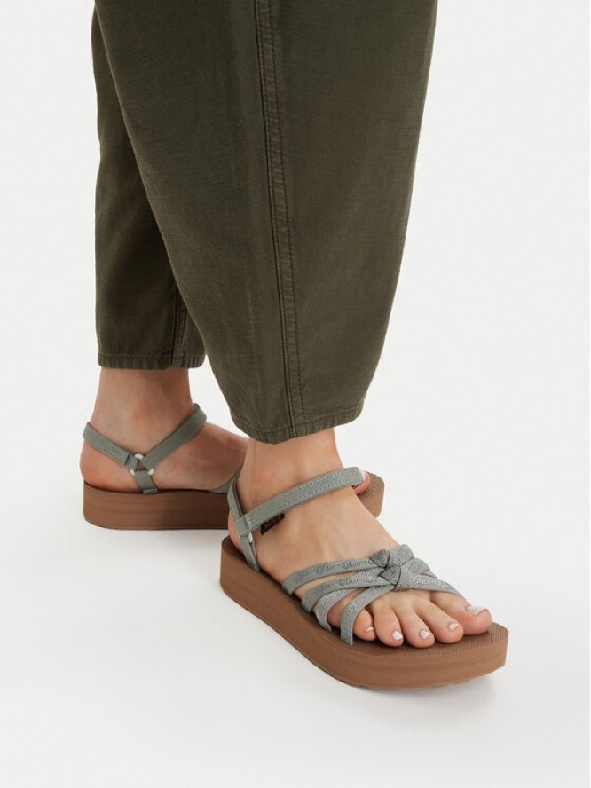 Teva Sandały Midform Kena Slim 1173494 Zielony