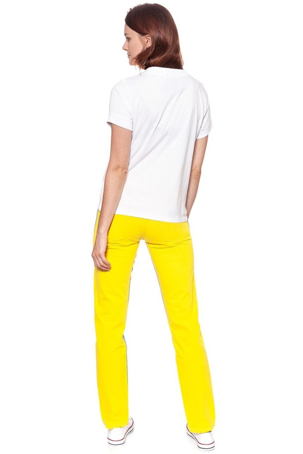 WRANGLER T SHIRT DAMSKI T-SHIRTS 80´S TEE WHITE W7010EV12 112130877