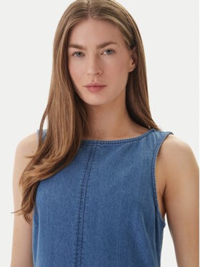 Vero Moda Sukienka jeansowa Kiara 10346411 Niebieski Regular Fit