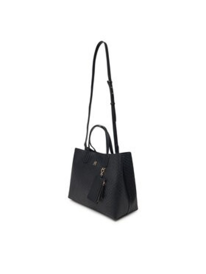 Tommy Hilfiger Torebka Th Icon Satchel Mono AW0AW18923 Czarny