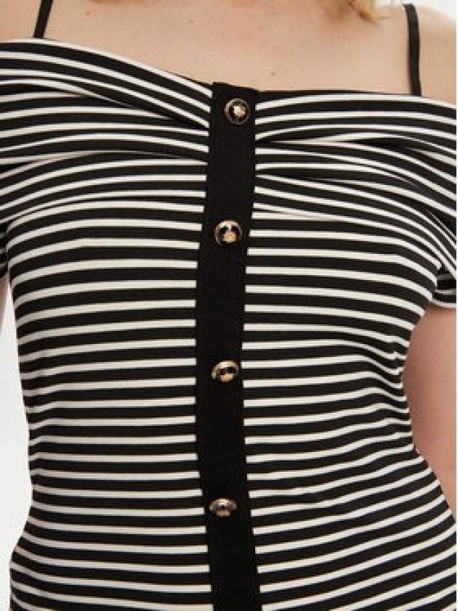 Morgan Bluzka 241-DROPEZ Czarny Slim Fit