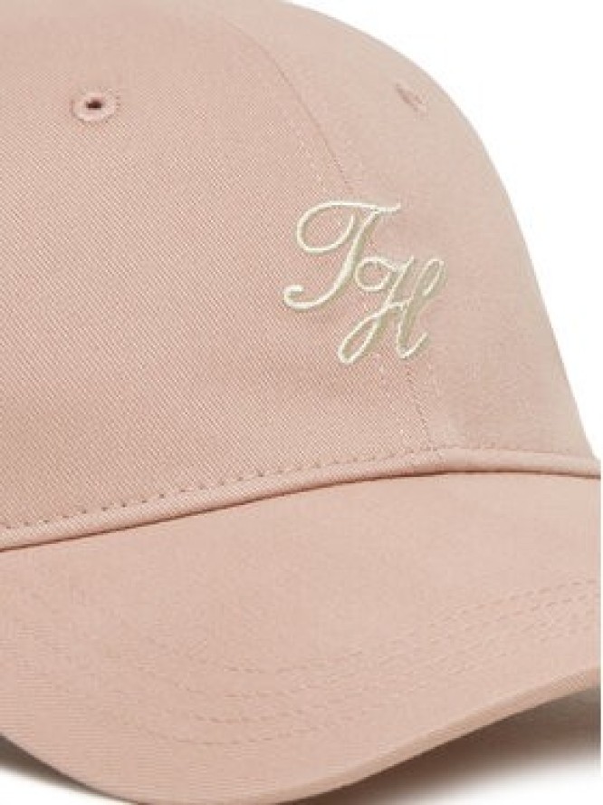 Tommy Hilfiger Czapka z daszkiem Embroidered Cap AW0AW17490 Różowy