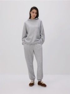 Bluza z kapturem - jasnoszary