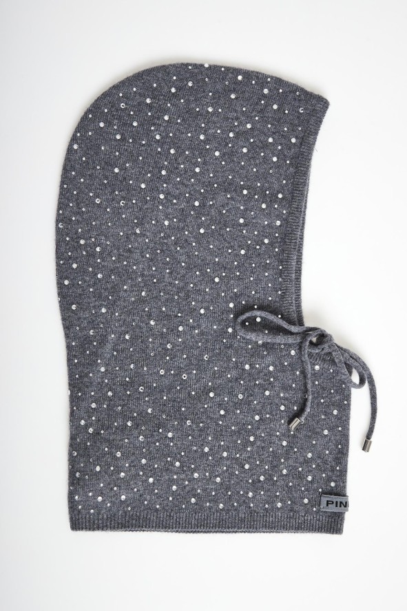 Kominiarka damska wełniana balaclava PINKO