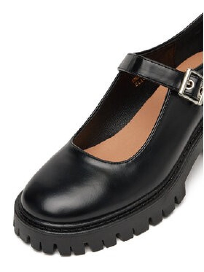 DeeZee Półbuty 1755-1 Czarny