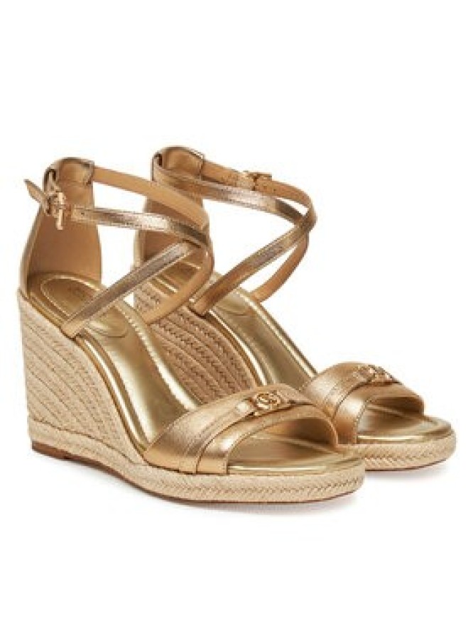 MICHAEL Michael Kors Espadryle Mandy Wedge 40R5MAMS2M Złoty