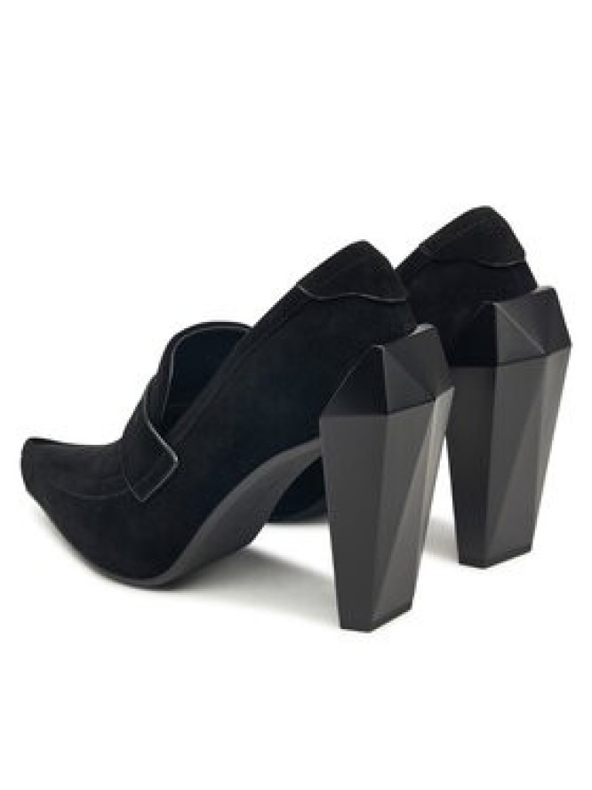 United Nude Półbuty Gem Loafer Hi 10955560195 Czarny