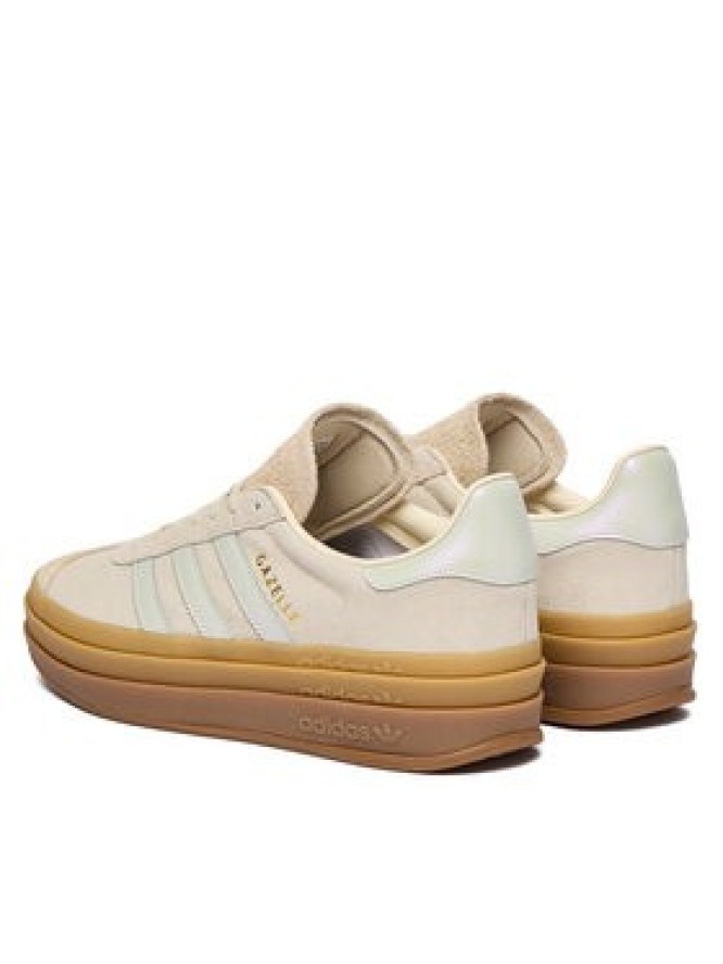 adidas Sneakersy Gazelle Bold IH6782 Beżowy