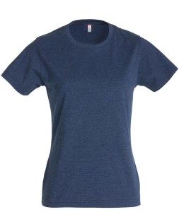 clique New Classic-T Women – Klasyczny T-shirt z bawełny, współczesny krój