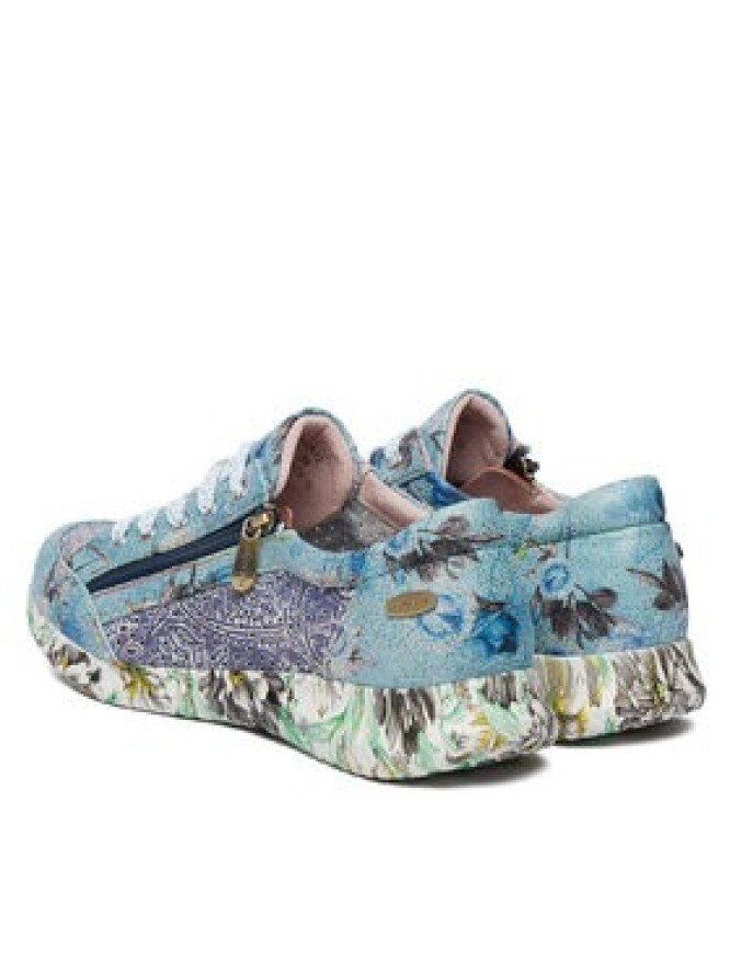 Laura Vita Sneakersy Joctao 06 Niebieski