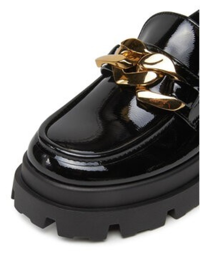 DeeZee Loafersy 8-409-1 Czarny