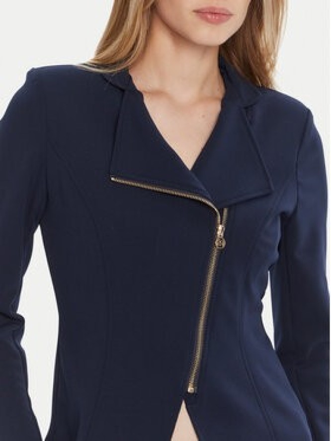 Rinascimento Marynarka CFC0125220003 Granatowy Slim Fit