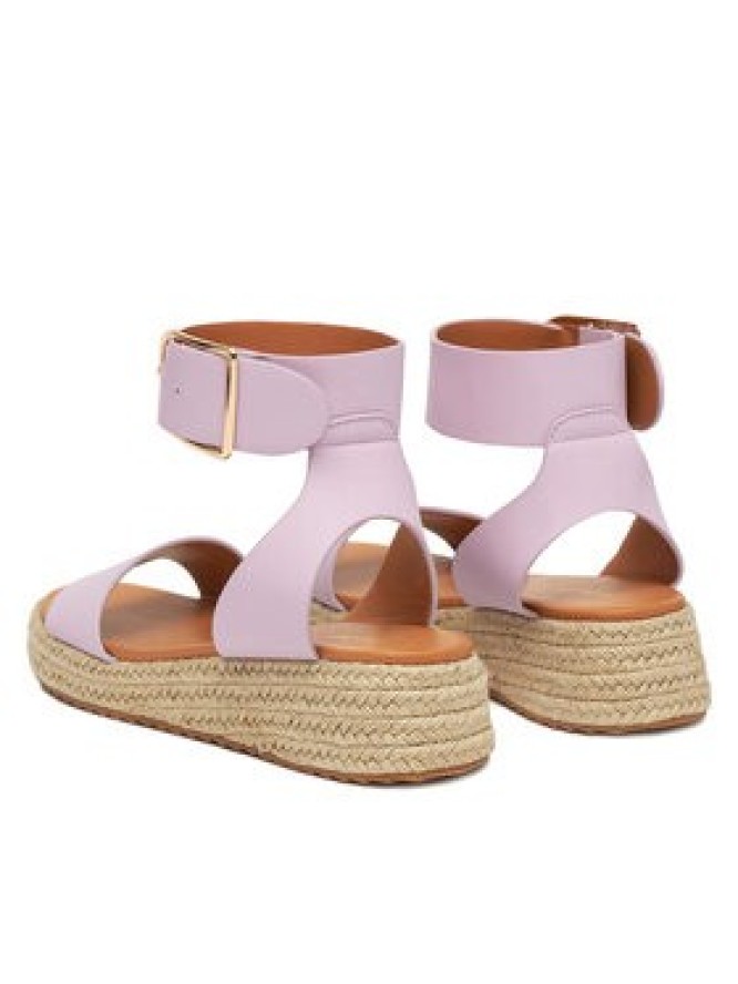 DeeZee Espadryle QS276-1 Fioletowy